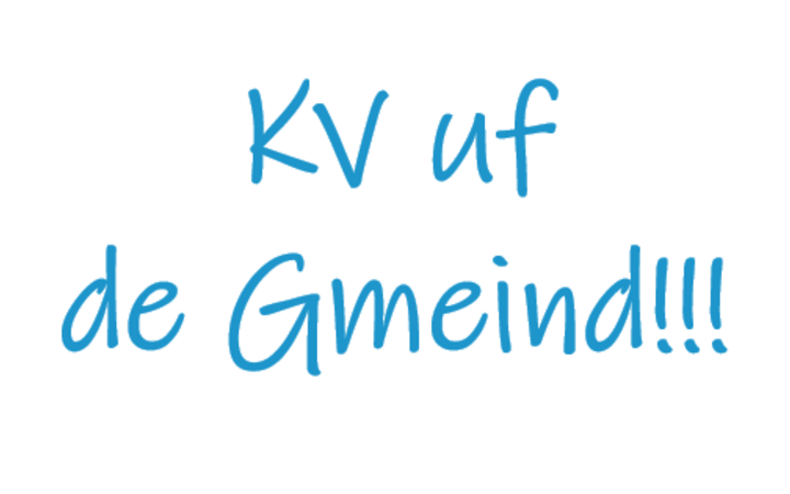 KV uf de Gmeind - Informationsanlass für Oberstufenschüler und Eltern